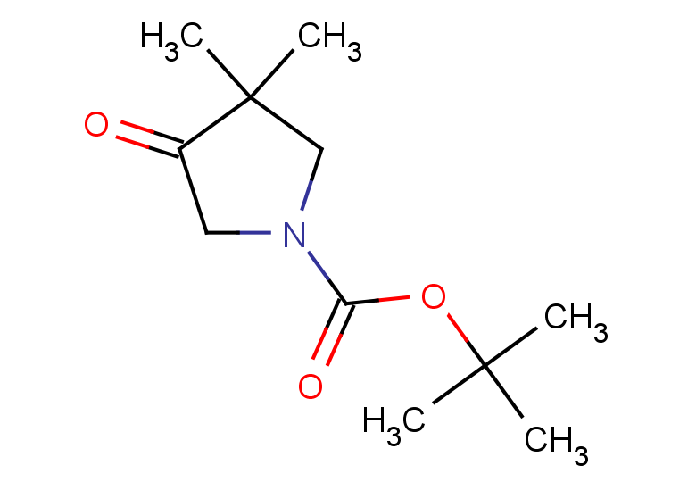 tert-butyl 3,3-dimethyl-4-oxopyrrolidine-1-carboxylate