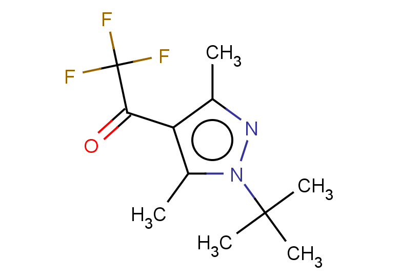 1-(1-tert-butyl-3,5-dimethyl-1H-pyrazol-4-yl)-2,2,2-trifluoroethan-1-one
