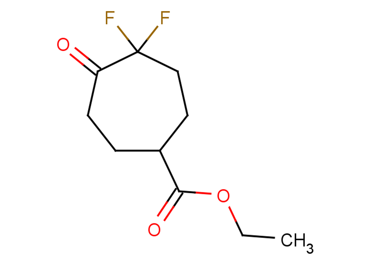 ethyl 4,4-difluoro-5-oxocycloheptane-1-carboxylate