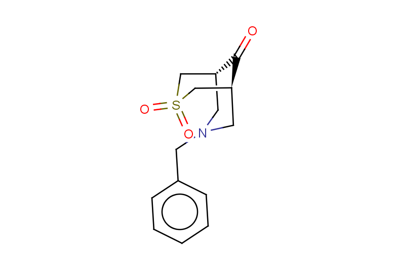 (1R,5S)-7-benzyl-3$l^{6}-thia-7-azabicyclo[3.3.1]nonane-3,3,9-trione