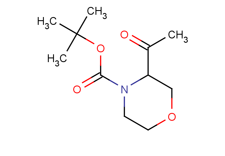 tert-butyl 3-acetylmorpholine-4-carboxylate