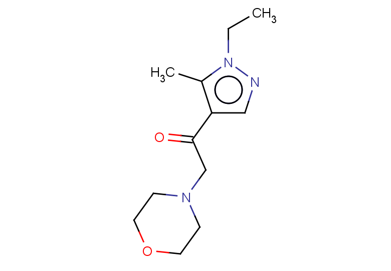 1-(1-ETHYL-5-METHYL-1H-PYRAZOL-4-YL)-2-MORPHOLIN-4-YLETHANONE