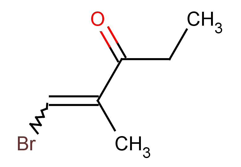 1-bromo-2-methylpent-1-en-3-one