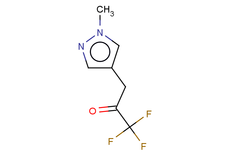 1,1,1-trifluoro-3-(1-methyl-1H-pyrazol-4-yl)propan-2-one