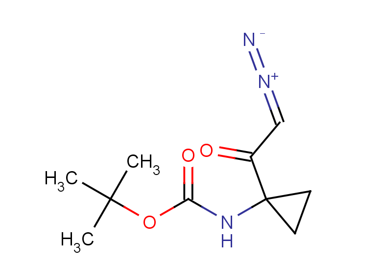 tert-butyl N-[1-(2-diazoacetyl)cyclopropyl]carbamate