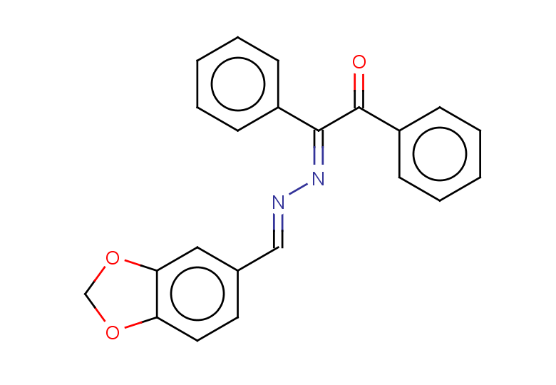 (2E)-2-[(E)-2-(2H-1,3-benzodioxol-5-ylmethylidene)hydrazin-1-ylidene]-1,2-diphenylethan-1-one