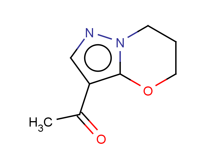 1-{5H,6H,7H-pyrazolo[3,2-b][1,3]oxazin-3-yl}ethan-1-one