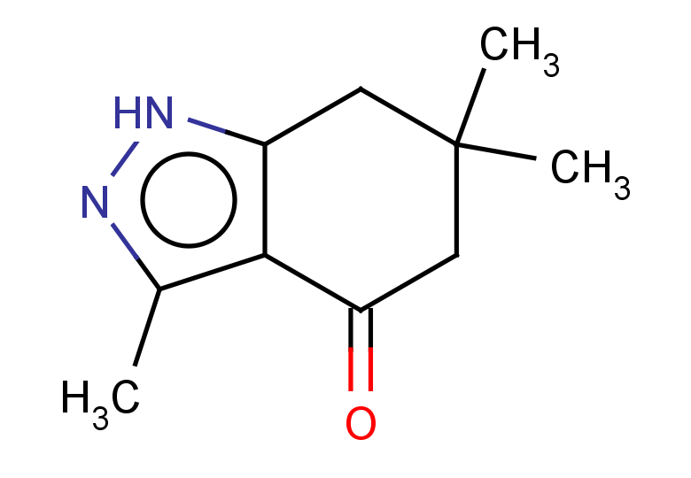 3,6,6-trimethyl-4,5,6,7-tetrahydro-1H-indazol-4-one