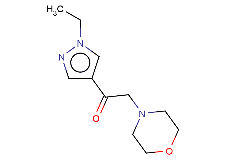 1-(1-ETHYL-1H-PYRAZOL-4-YL)-2-MORPHOLIN-4-YLETHANONE
