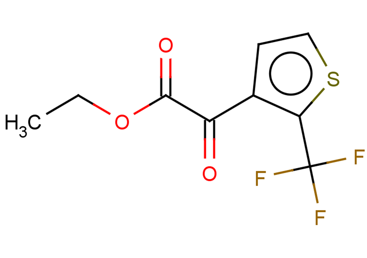 ethyl 2-oxo-2-[2-(trifluoromethyl)thiophen-3-yl]acetate