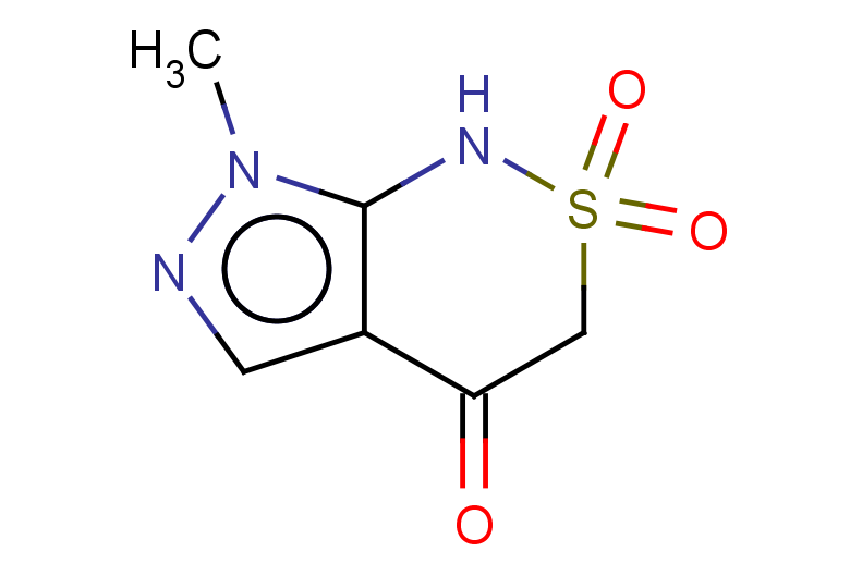 7-methyl-1H,3H,4H,7H-2lambda6-pyrazolo[3,4-c][1,2]thiazine-2,2,4-trione