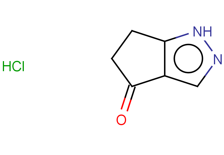 1H,4H,5H,6H-cyclopenta[c]pyrazol-4-one hydrochloride