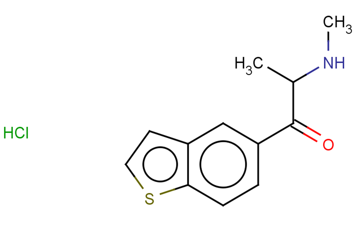 1-(1-benzothiophen-5-yl)-2-(methylamino)propan-1-one hydrochloride