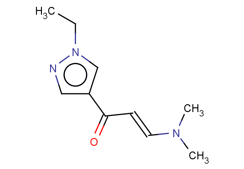 (2E)-3-(dimethylamino)-1-(1-ethyl-1H-pyrazol-4-yl)prop-2-en-1-one