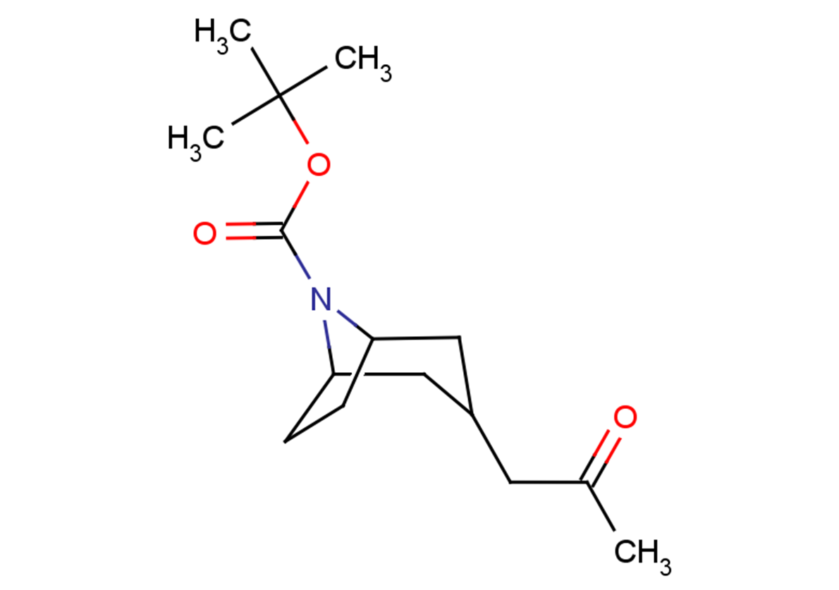 tert-butyl 3-(2-oxopropyl)-8-azabicyclo[3.2.1]octane-8-carboxylate