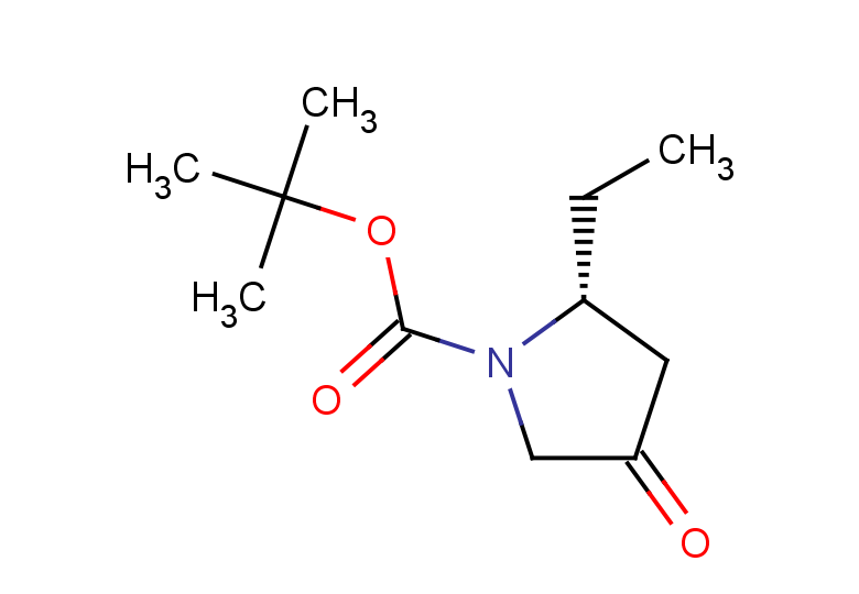 tert-butyl (2R)-2-ethyl-4-oxopyrrolidine-1-carboxylate