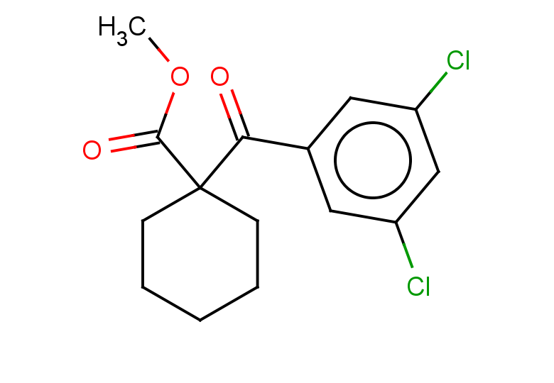 methyl 1-[(3,5-dichlorophenyl)carbonyl]cyclohexane-1-carboxylate