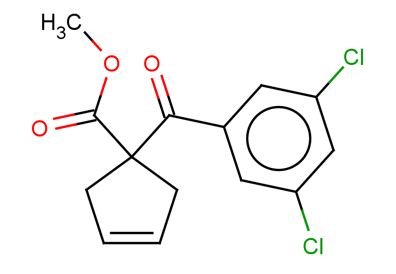 methyl 1-[(3,5-dichlorophenyl)carbonyl]cyclopent-3-ene-1-carboxylate