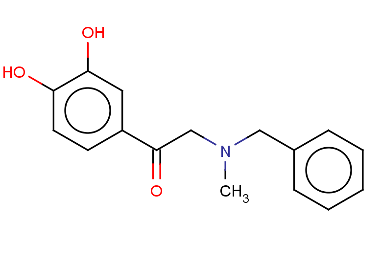 2-[benzyl(methyl)amino]-1-(3,4-dihydroxyphenyl)ethan-1-one
