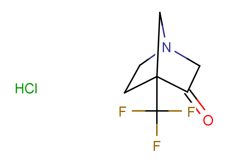 4-(trifluoromethyl)-1-azabicyclo[2.2.1]heptan-3-one hydrochloride