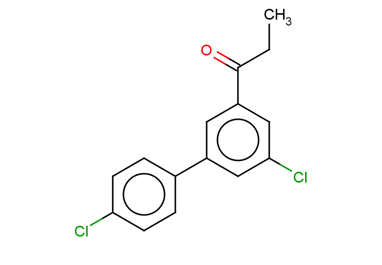 1-[3-chloro-5-(4-chlorophenyl)phenyl]propan-1-one