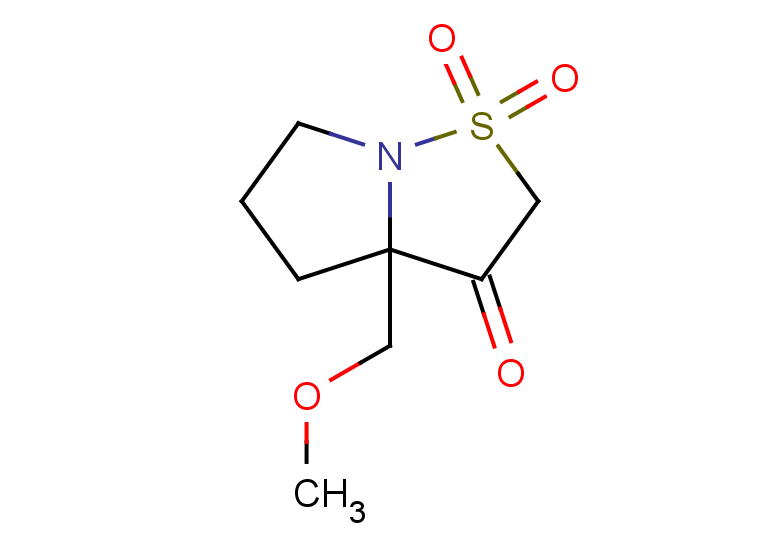 3a-(methoxymethyl)-hexahydro-1$l^{6},7000000-pyrrolo[1,2-b][1,2]thiazole-1,1,3-trione
