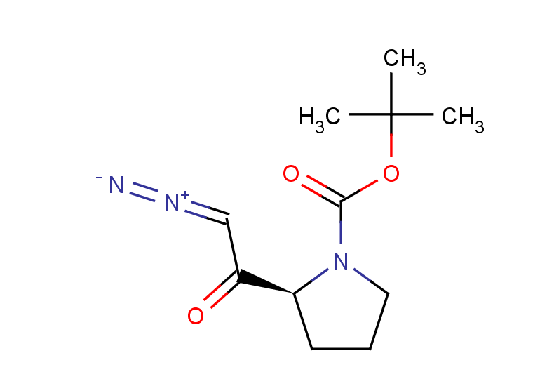 tert-butyl (2S)-2-(2-diazoacetyl)pyrrolidine-1-carboxylate