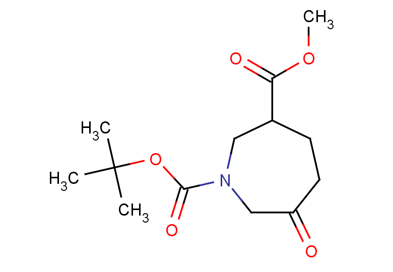 1-tert-butyl 3-methyl 6-oxoazepane-1,3-dicarboxylate