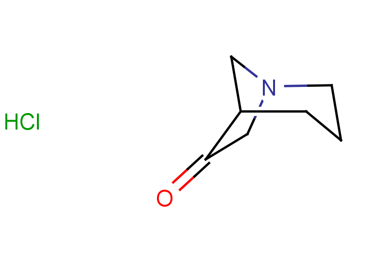 1-azabicyclo[3.2.1]octan-6-one hydrochloride