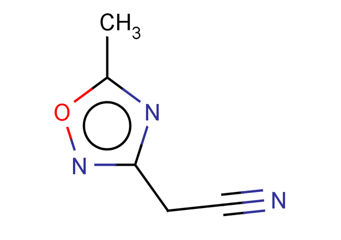 2-(5-methyl-1,2,4-oxadiazol-3-yl)acetonitrile