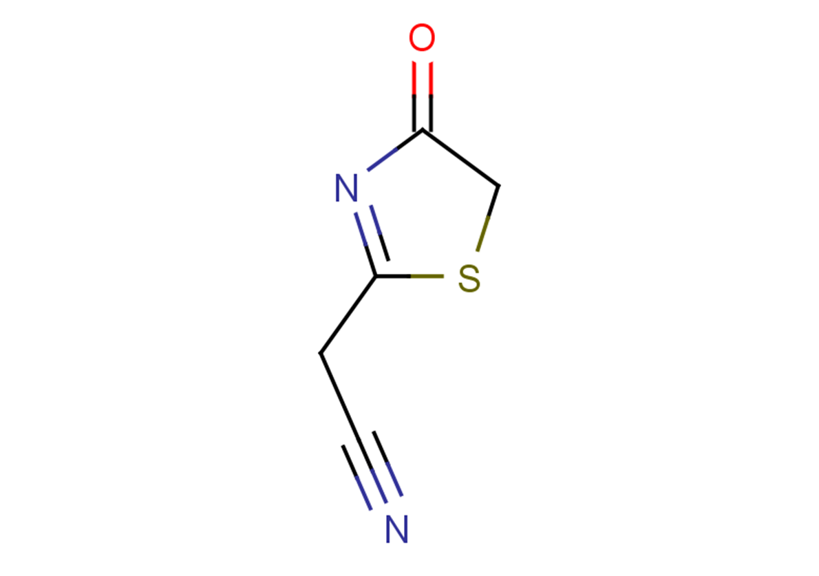 2-(4-oxo-4,5-dihydro-1,3-thiazol-2-yl)acetonitrile