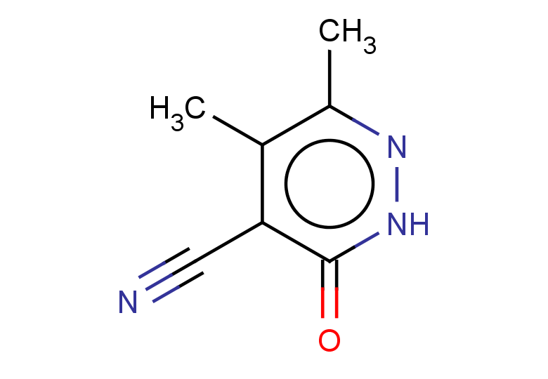 5,6-dimethyl-3-oxo-2,3-dihydropyridazine-4-carbonitrile