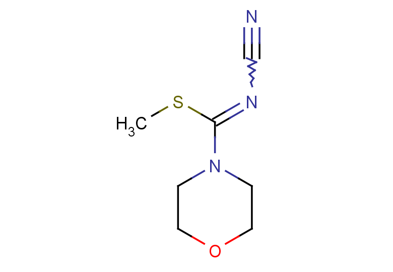cyano[(methylsulfanyl)(morpholin-4-yl)methylidene]amine