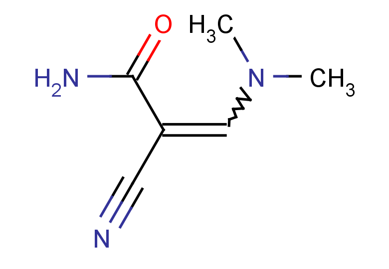 2-cyano-3-(dimethylamino)prop-2-enamide