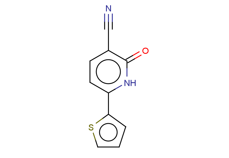 2-oxo-6-(thiophen-2-yl)-1,2-dihydropyridine-3-carbonitrile