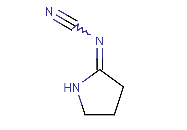 [(pyrrolidin-2-ylidene)amino]carbonitrile