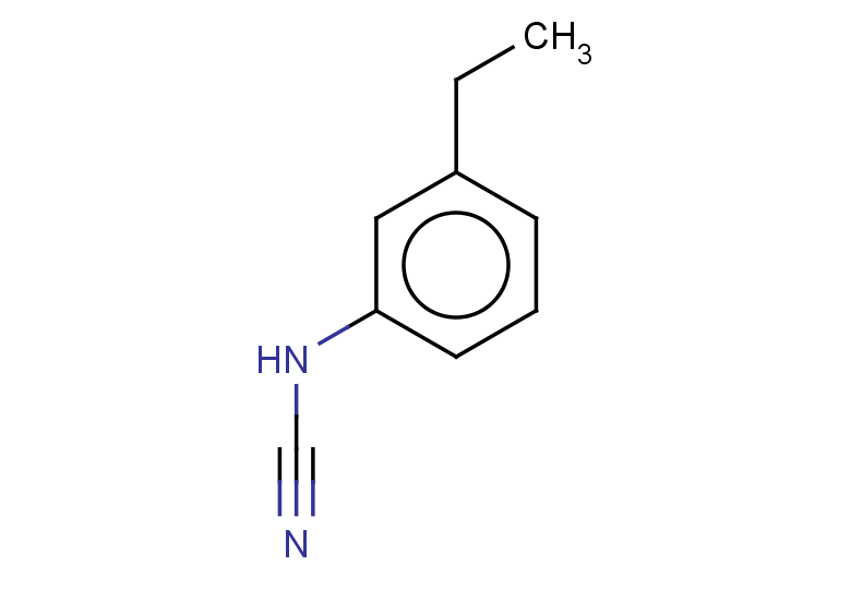 [(3-ethylphenyl)amino]carbonitrile