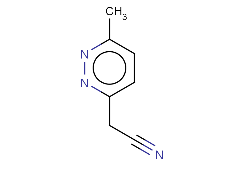 2-(6-methylpyridazin-3-yl)acetonitrile