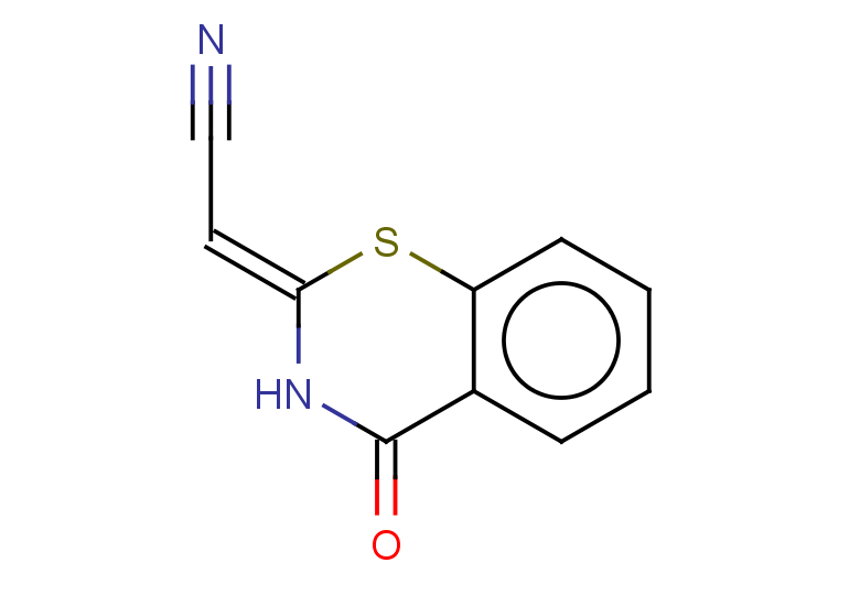2-[(2Z)-4-oxo-3,4-dihydro-2H-1,3-benzothiazin-2-ylidene]acetonitrile