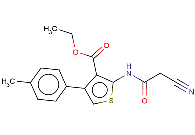 ethyl 2-(2-cyanoacetamido)-4-(4-methylphenyl)thiophene-3-carboxylate
