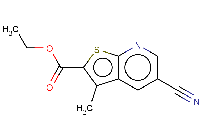 ethyl 5-cyano-3-methylthieno[2,3-b]pyridine-2-carboxylate