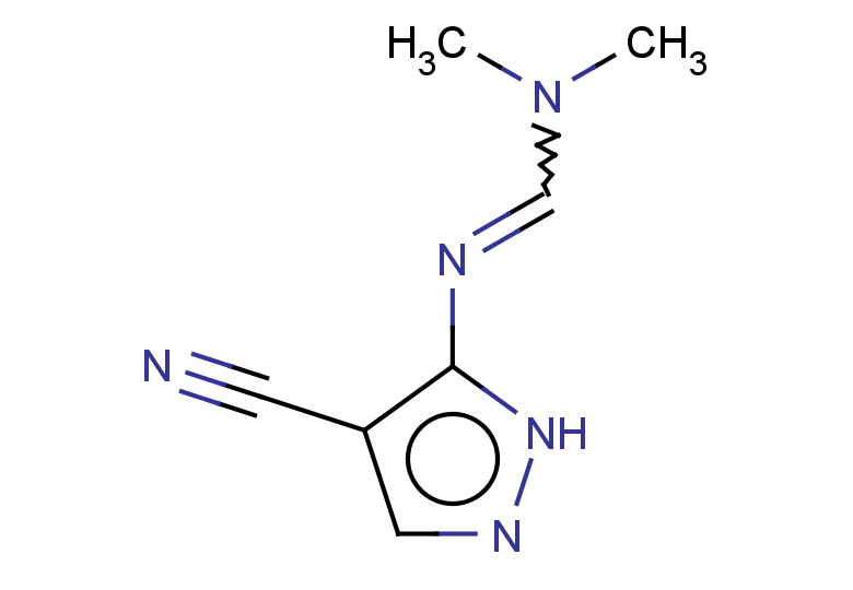 N'-(4-cyano-1H-pyrazol-5-yl)-N,N-dimethylmethanimidamide