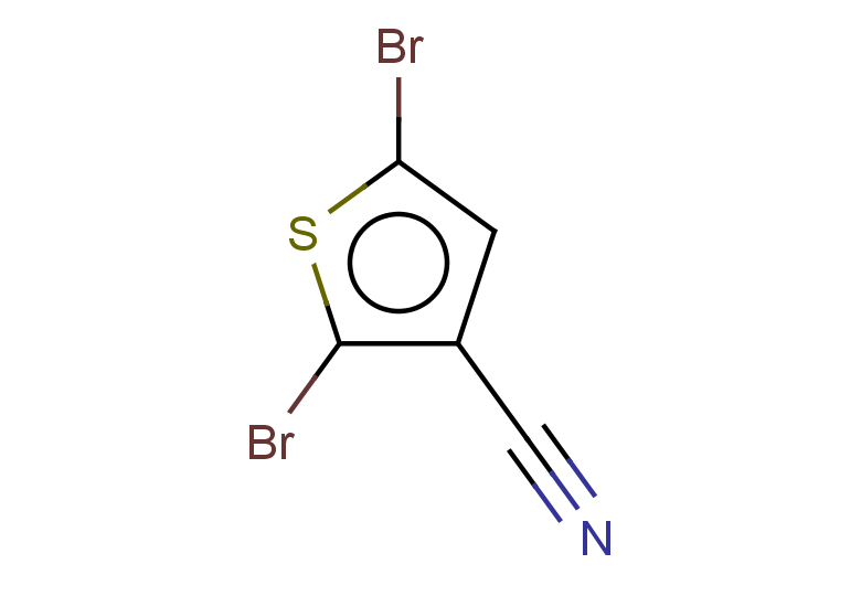 2,5-dibromothiophene-3-carbonitrile