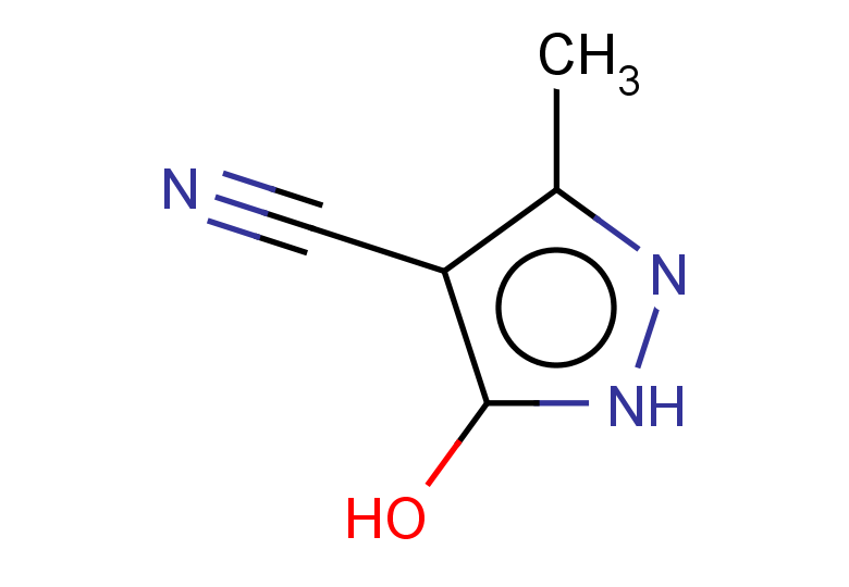 5-hydroxy-3-methyl-1H-pyrazole-4-carbonitrile