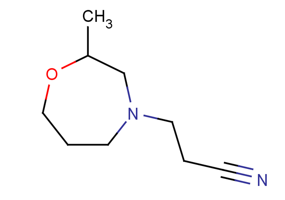 3-(2-methyl-1,4-oxazepan-4-yl)propanenitrile