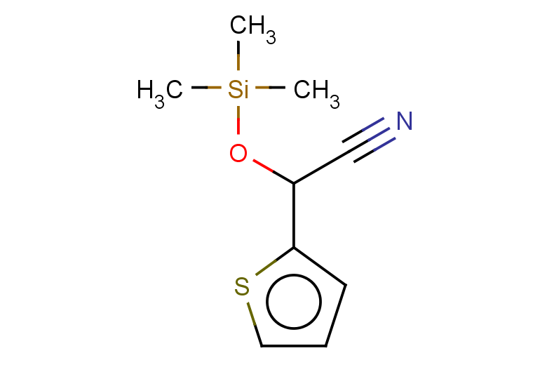 2-(thiophen-2-yl)-2-[(trimethylsilyl)oxy]acetonitrile