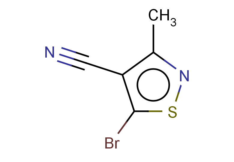 5-bromo-3-methyl-1,2-thiazole-4-carbonitrile