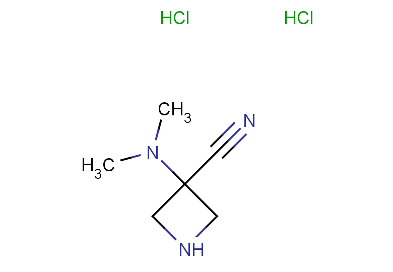 3-(dimethylamino)azetidine-3-carbonitrile dihydrochloride