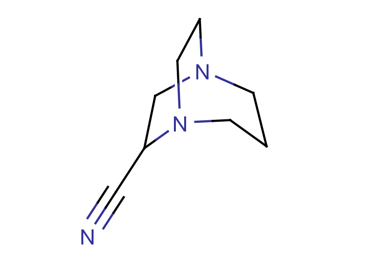 1,5-diazabicyclo[3.2.2]nonane-6-carbonitrile