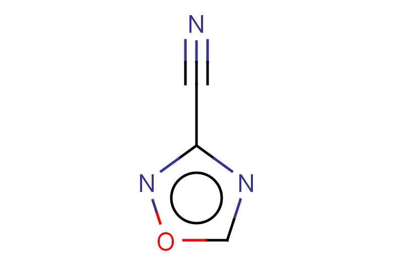 1,2,4-oxadiazole-3-carbonitrile